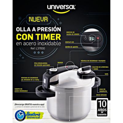 Olla a presion Universal - 6 litros UNIVERSAL