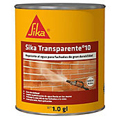 Sika Transparente-10 Repelente Agua Incoloro Para Fachadas 3kg