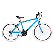 Bicicleta Urbana Sforzo R26 21V Marco Acero Azul