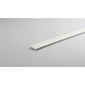 Platina PVC Blanco Satn 20x3mm 1m