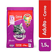 Alimento Seco para Gato Adulto Carne Whiskas 1.5 Kg