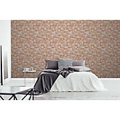 Papel Mural Amatistaii Caf - Gris 53 cm x 10 Mt