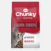 Alimento Seco Para Gatos Salmn y Cordero Chunky 8 Kg