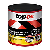 Impermeabilizante Topex 7 Aos 1/4 Galn Blanco