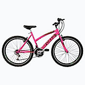 Bicicleta De Montaa Sforzo R24 18V Talla S Sin Suspensin Doble Pared Rosado