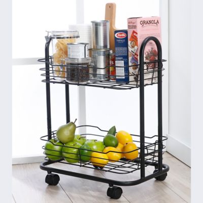 Organizador de metal para cocina 2 niveles Tescoma