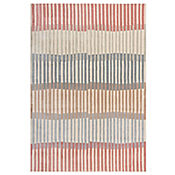 Tapete de rea Gris / Terracotta Linear Stripe 120 X 170 cm  