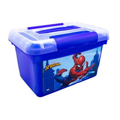 Caja Plstica Salento 10lt Spiderman Disney
