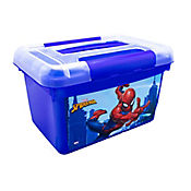 Caja Plstica Salento 10lt Spiderman Disney