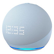 Echo Dot 5ta Gen Altavoz Inteligente Alexa y Reloj Azul