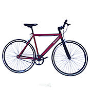 Bicicleta Sforzo Urbana/Fixed Rin 700 Manubrio Recto - Vino Tinto