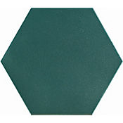 Piso Porcelanico Hex Mayfair Verde 19.8x22.8cm Caja 0.84m2