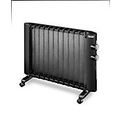Calefactor Panel Mica Negro
