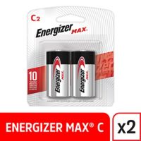 Pilas C Alcalina Energizer Max x2und