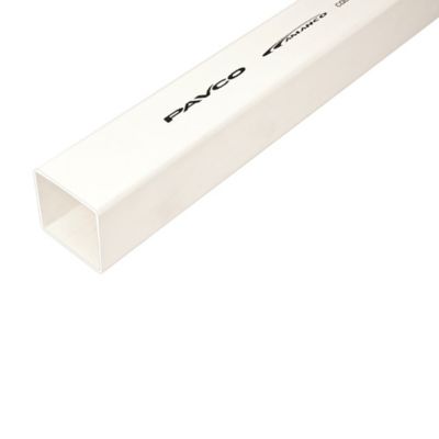 Paquete de ahorro de canalones RAINWAY S (40 metros, blanco) - Media caña de  90 mm, PVC plástico, recomendado para superficies de tejado > 100m²,  extensión de canalones : : Bricolaje y herramientas