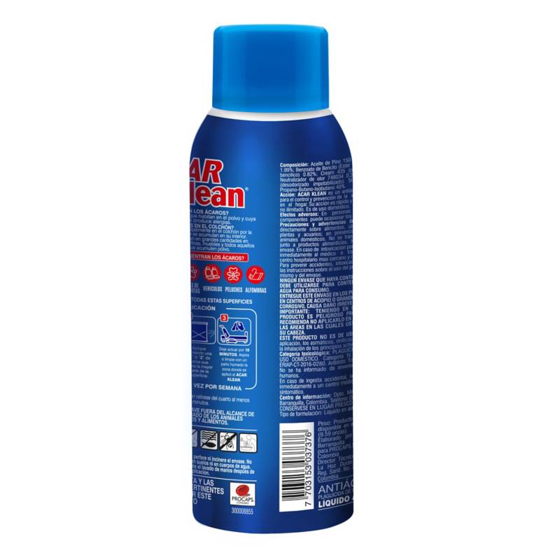 Spray Antiacaros 250 Ml
