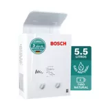 Calentador de Agua 5.5 Litros Tiro Natural de Paso a Gas Natural Therm 1000 O Bosch