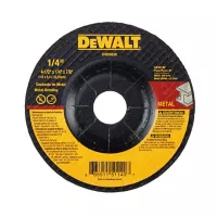 Disco Abrasivo Desbaste Metal 4 1/2 X 1/4  Ref DW44830