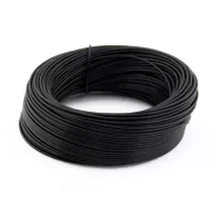 Cable #12 100 metros negro Conectores y Cables