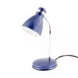 Lámpara escritorio incandescente azul