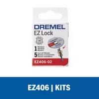 Kit Adaptador Cambio Rápido EZ Lock + Discos de Corte Metal 1 ½-pulg EZ406