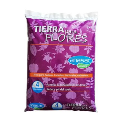 Tierra Ácida Para Flores X 4 Kg 