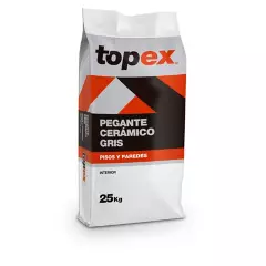 TOPEX - Topex cerámico gris 25 kilos
