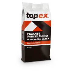 TOPEX - Topex porcelánico blanco 25 kilos