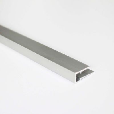 Perfil U de aluminio para policarbonato 8 mm
