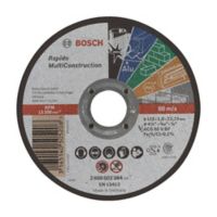 Disco Abrasivo de Corte Bosch MultiConstruction 4 1/2Pulg Centro Recto