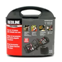 Redline Set de herramientas para el hogar 116 piezas TC420-3