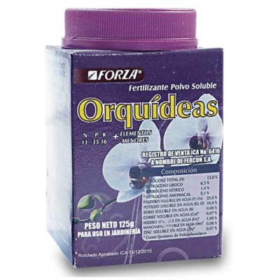 Oso Confinar Tratamiento Fertilizante Soluble Orquideas X 125 Gr - Homecenter.com.co