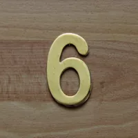 Número Dorado # 6