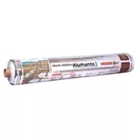 Manto Asfáltico Impermeabilizante Alumanto 3 - 3mm x 10m2 Foil Aluminio - Impermeabilización Y Reparación De Humedad  | Texsa