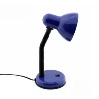Lámpara Escritorio Piccola Flexible 1 Luz E27 Azul