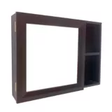 Gabinete ala batiente con espejo 48 x 36 x 10 cm