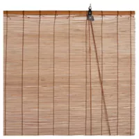 Persiana Enrollable Bambú Cedro