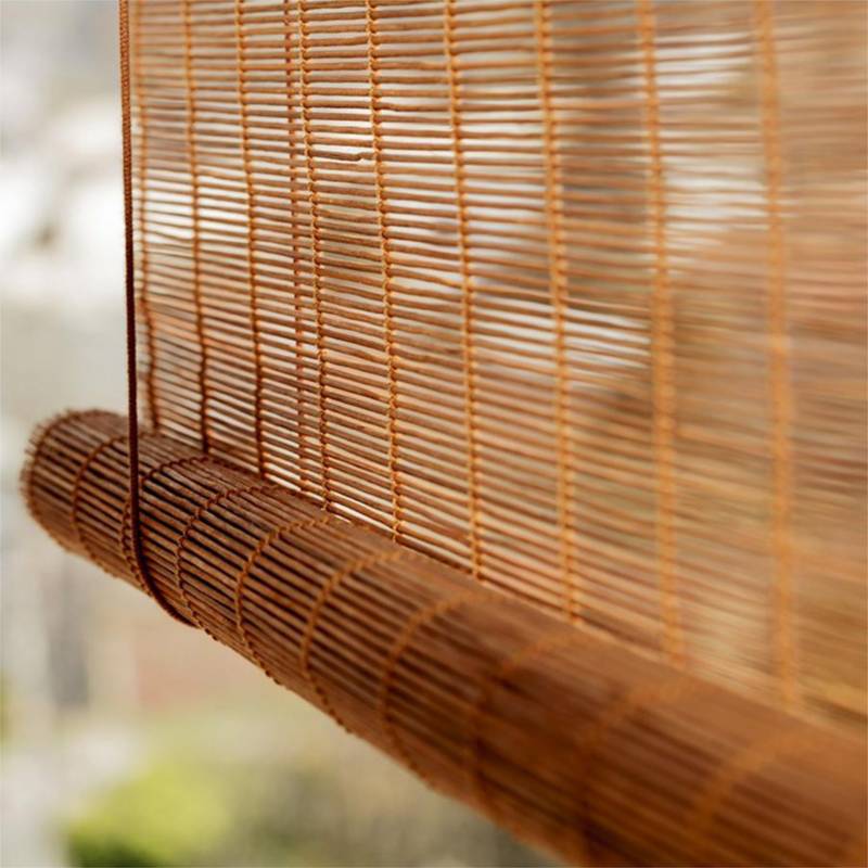 Persiana Enrollable Bambú Cedro JUST HOME COLLECTION