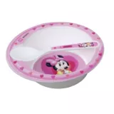 Bowl con cuchara microwave Minnie baby