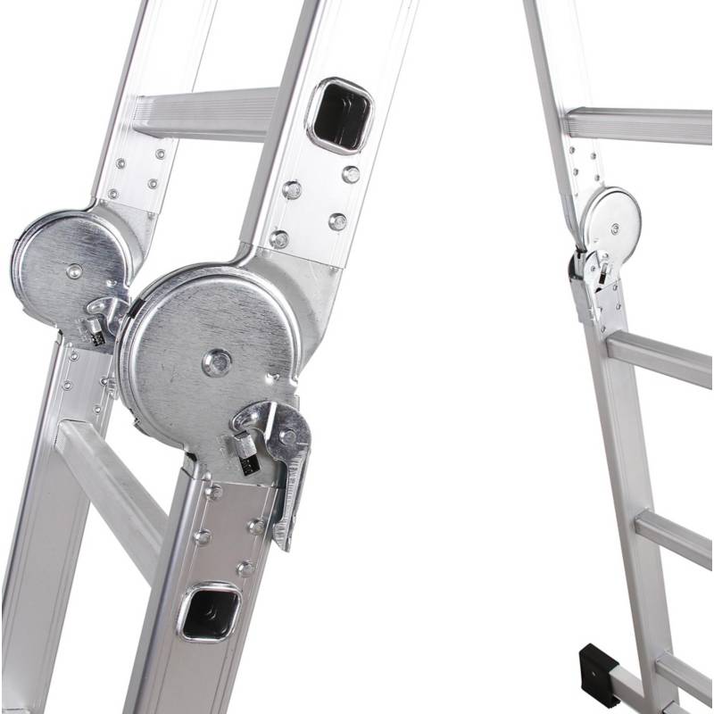 Escalera Aluminio Telescópica 3,20m Tijera - Hasta 150kg - Soluciones Chs