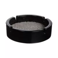 Cenicero negro 10,7 cm ashtrays luminarc
