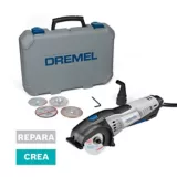 Dremel Saw-Max Mini Sierra Multiuso + 4 Discos de Corte + 1 Adaptador de Aspirador de Polvo