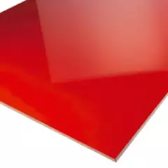 SHANGHAI WANQIU - MDF Súper Rojo Brillante 18mm 1.22x2.44 Metros