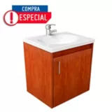 Mueble + lavamanos Eco básico cedro blanco