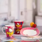 Vajilla desayuno 300 cc Hello Kitty  - lonch