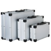 Set x3 Cajas de Herramientas Tipo Aluminio Bauker