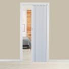 Puerta Plegable Madera MDP 891-920x240 cm Ap. Central -Rovere MADERKIT