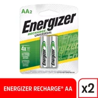 Energizer Pila recargable AA 1400 mha 2 unidades