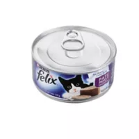 Alimento Húmedo Para Gato Pate Pavo Y Menudencias Felix 156g