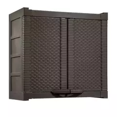 RIMAX - Armario Gabinete 2 Puertas 65.5x70.5x40 cm Wengue